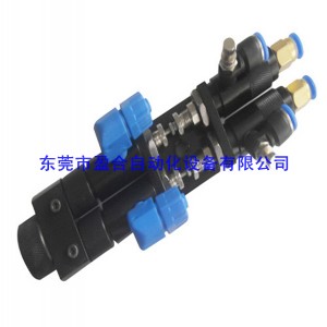 雙氣缸可調(diào)回吸式雙液點(diǎn)膠閥